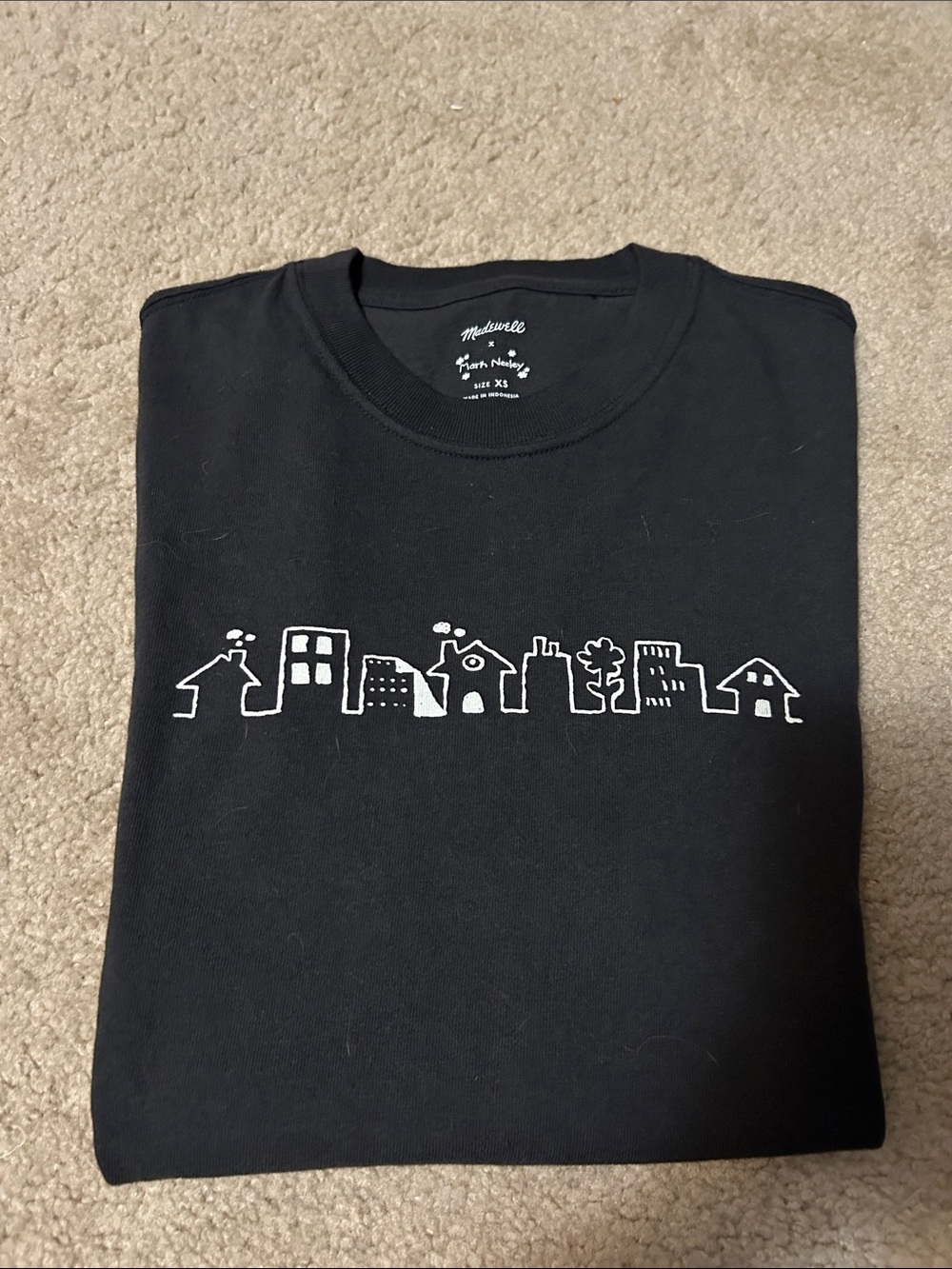 Madewell x Mark Neely t-shirt (x-small) NWT